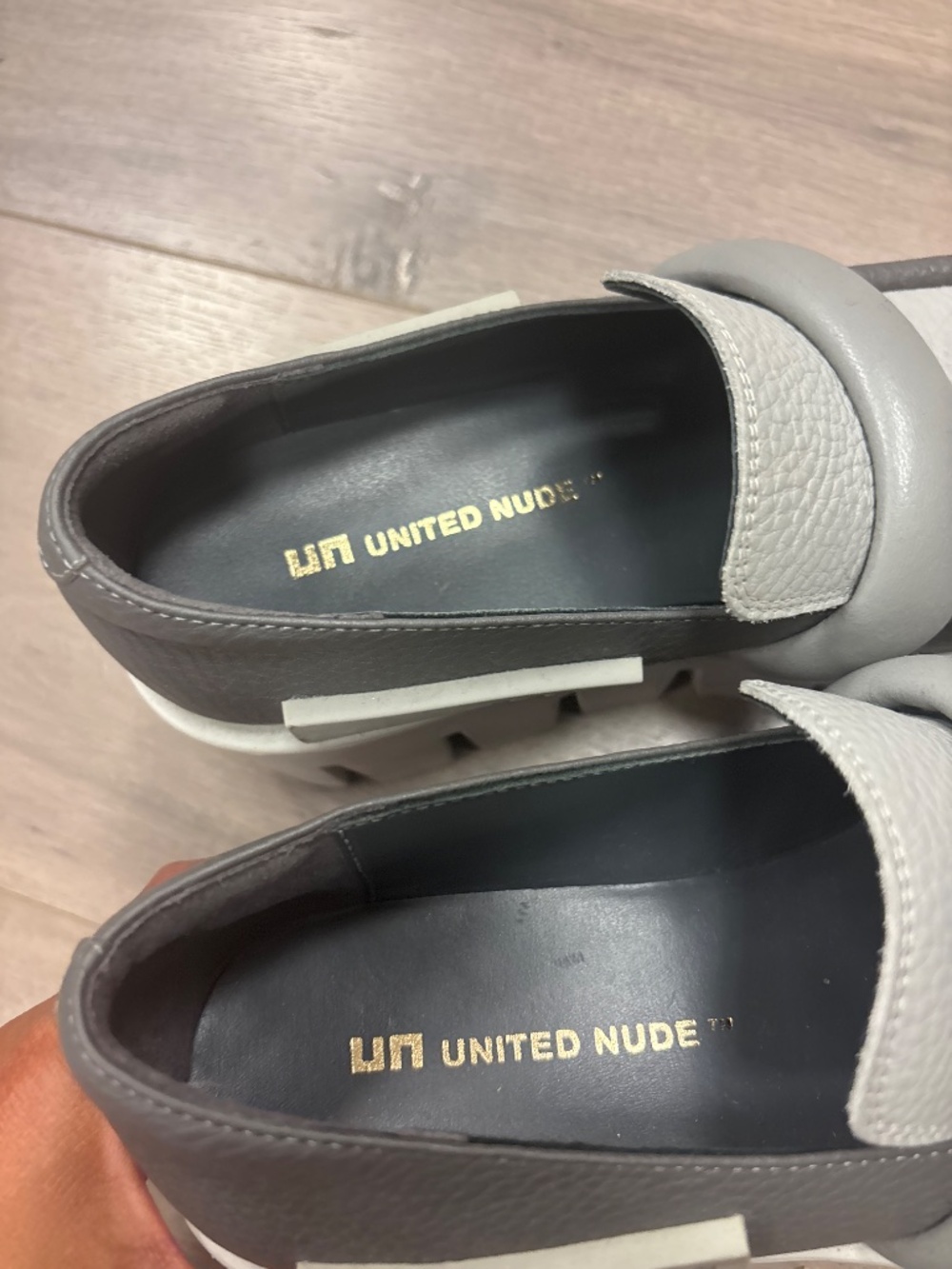 United Nude gray platform shoes 37 - Picture 9 of 10